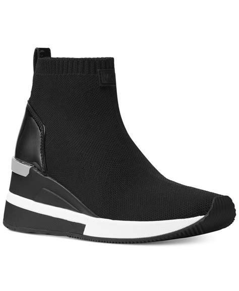 michael kors socks sneakers|michael kors skyler bootie.